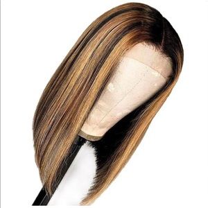 Bob closure wig P4/27 highlights